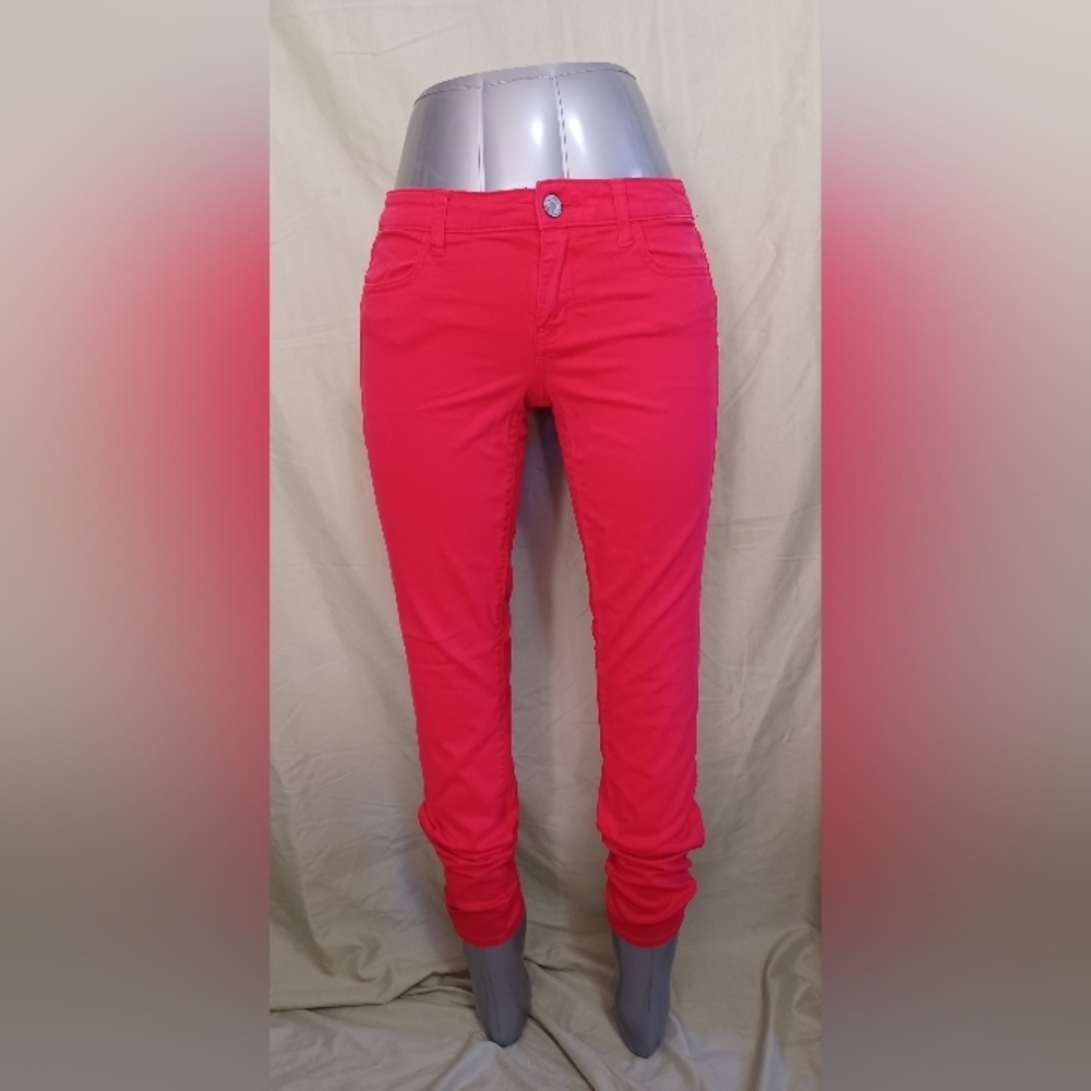 American Eagle Outfitters Bold Red Jegging Pants - Picture 1 of 10